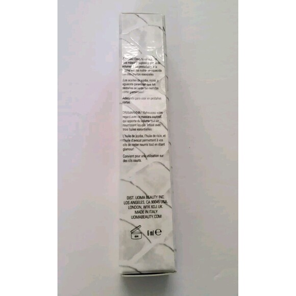 UOMA Beauty DRAMA BOMB Extreme Volume Nourishing Mascara .2floz Travel Size - Picture 3 of 6